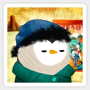Penguin Gogh Art Series Sticker